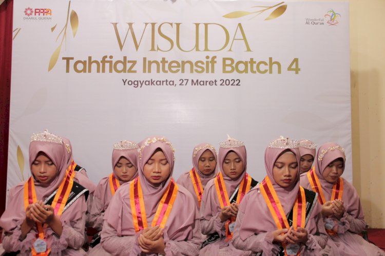Wisuda Santri Program Tahfidz Intensif Batch 2 PPPA Daarul Qur’an Yogyakarta