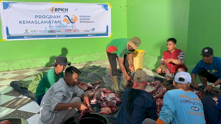 Qurban Amanah BPKH RI disembelih dan didistribusikan di Sulawesi Selatan