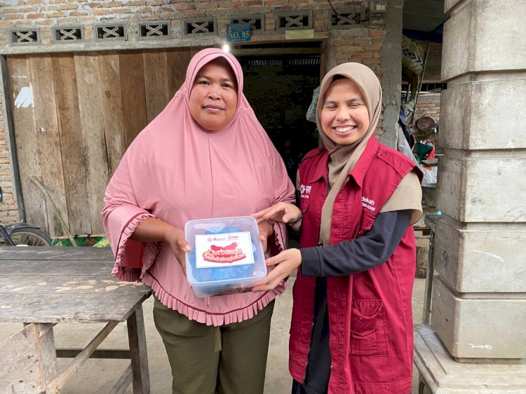 Qurban PPPA Daarul Qur'an Medan Sukses Membahagiakan Warga Desa Tanjung Timur