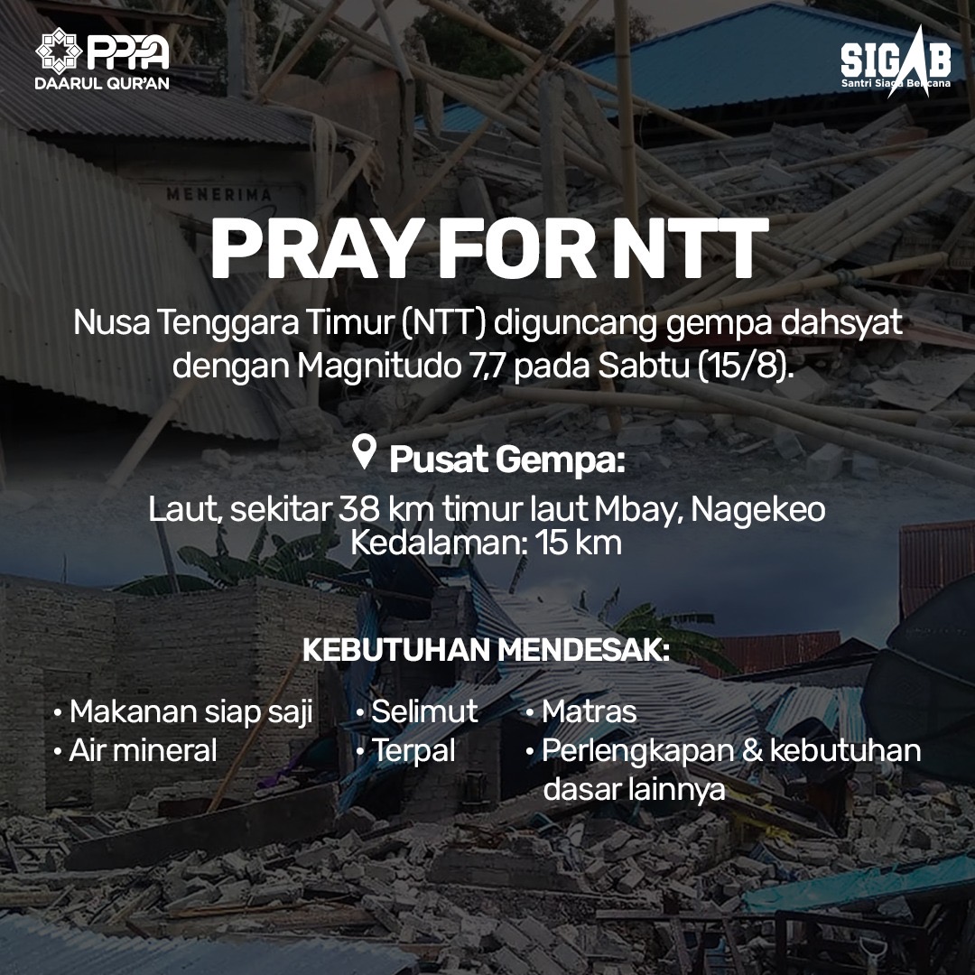 Pray for NTT
